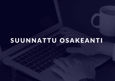 Suunnattu osakeanti