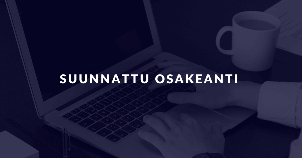 Suunnattu osakeanti