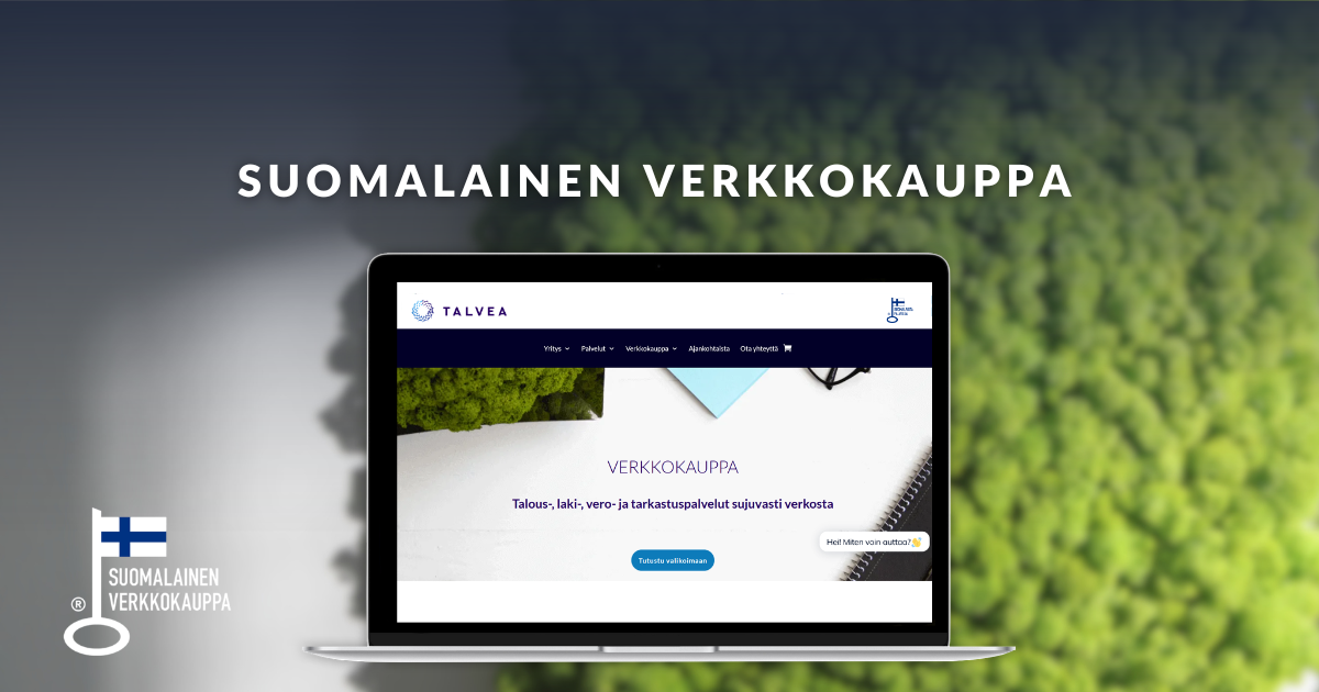 Blogipostaus (15) TALVEAlle on myönnetty Verkkokauppa-avainlippu tunnustuksena suomalaisesta verkkokaupasta ja suomalaisesta työstä